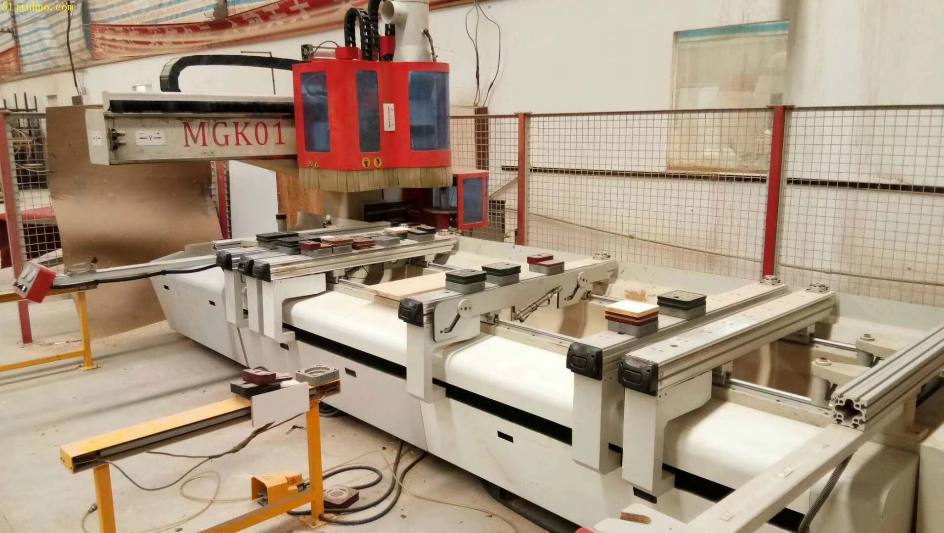 出售二手木工机械南兴mgk01高速木材复合加工中心
