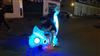 沃奇新款广场双人亲子互动发光澳洲巨蜥 海马贝贝游乐电动车现货