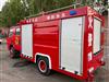 出售二手消防车，库存3吨东风福瑞卡原装消防车，1500公里，后洒水